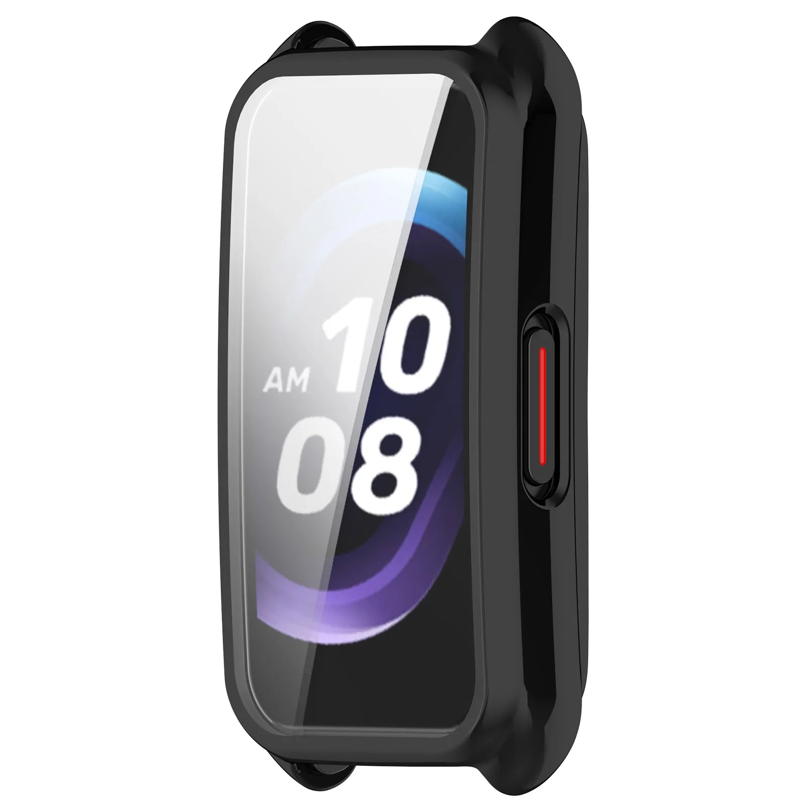 For Keep B5 Watch Case Full Coverage Flexible TPU Electroplating Cover - Black