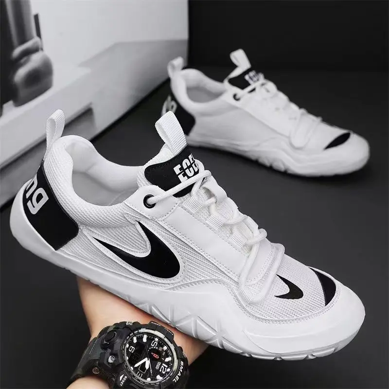 

Men's Shoes Trendy Mesh Jogging Shoe Breathable Men Casual Sneakers 2025 Summer Men Tennis Shoes Soft Sole Light Sports Sneakers
