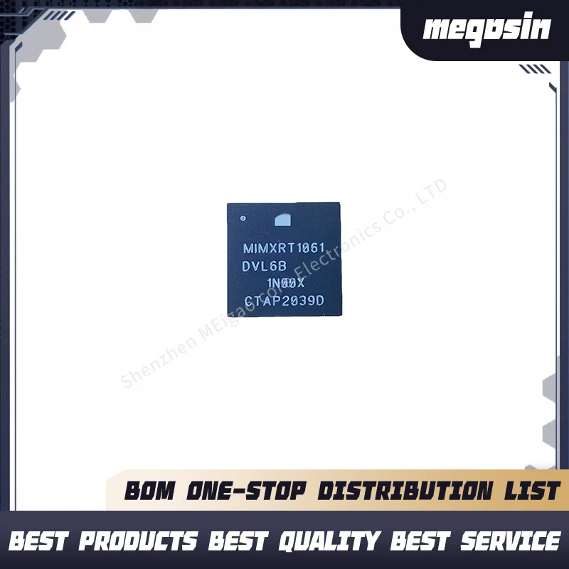 1PCS/LOT  MIMXRT1061DVL6B MIMXRT1061 BGA196 Microprocessor embedded chip