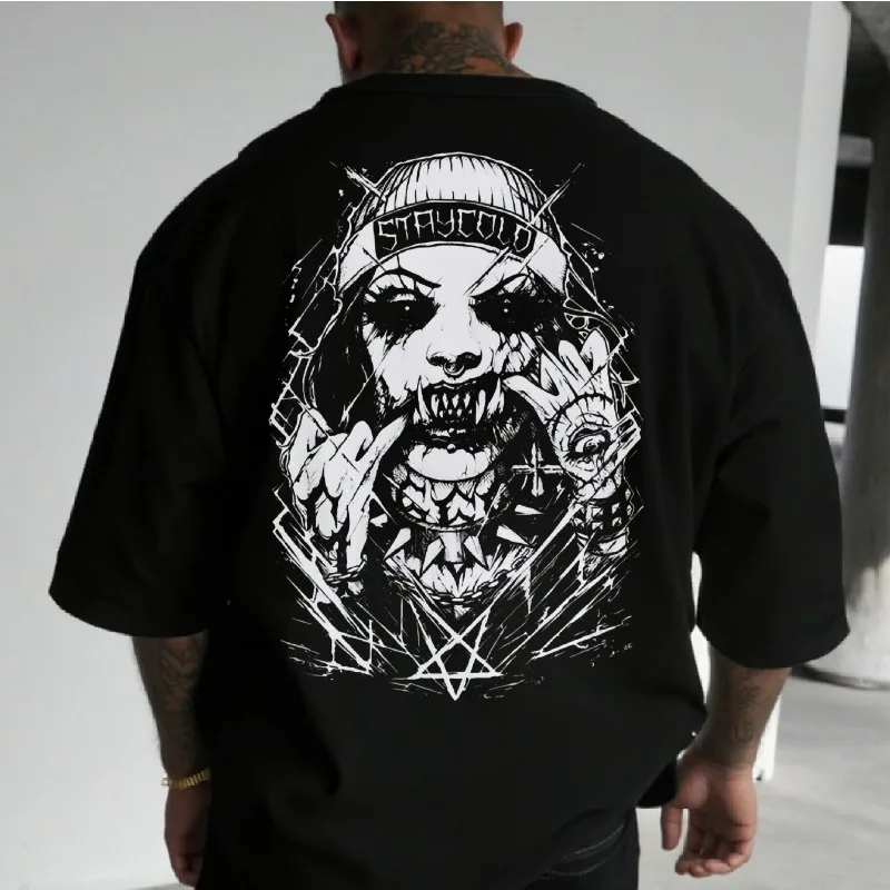American Super Big Brother Special Pattern T-shirt - Thrilling 