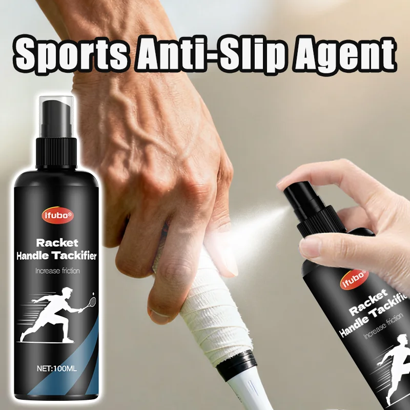 IFUBO Performance Grip Spray 100ml - Enhance Traction for Sports Equipment, Ideal for Tennis, Golf, Basketball, Football