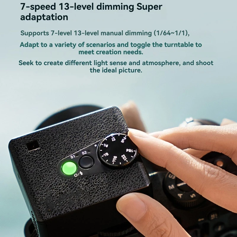 Mini câmera Flash Speedlite Hot-IM30 para câmeras DSLR Ricoh GR3 - compacto e poderoso