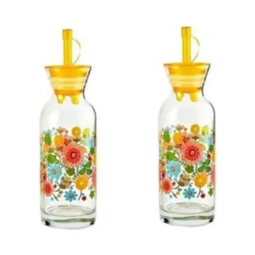 Pasabahce Village 2 Pcs Flower Patterned Yağlık Lemon Squeezer 43804