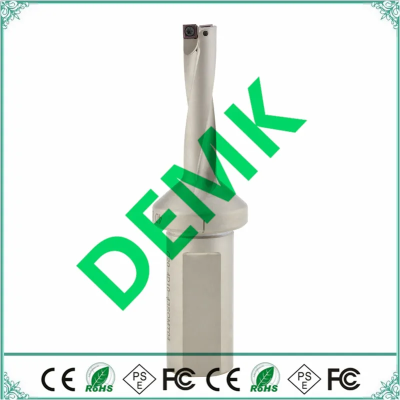 Imagem -02 - Mini Broca Pequena Indexável do Bocado da Broca C20-d10 D10.5 D11 D11.5 D12 do Diâmetro Pequeno u para o Cnc Mecânico da Inserção Spmt 040204