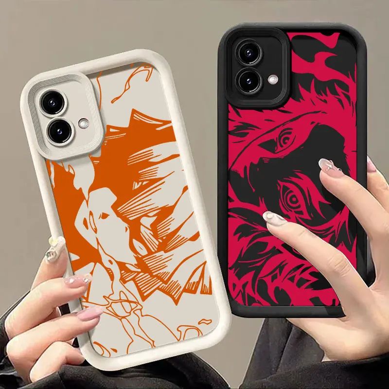 

Kimetsu No Yaiba Zenitsu Phone Case For Motorola Moto Edge 60 50 Fusion 40 NEO G85 G84 G75 G54 G53 G35 G34 G22 G15 G14 E40 Cover