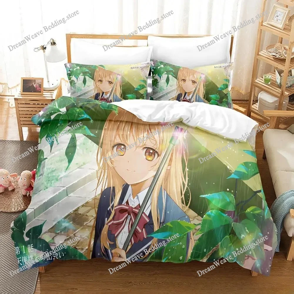 

New The Angel Next Door Spoils Me Rotten Bedding Set Single Twin Full Queen King Size Bed Set Adult Kid Bedroom Duvet Cover Set