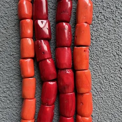 Rare 100% Natural Big Large Orange Red Coral Smooth Round Huge Loose Stone Beads For Jewelry Making Design Gemstone