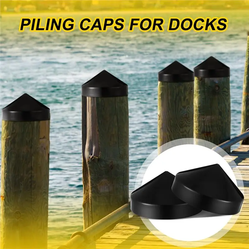 واقية حوض آخر قبعات 4 قطعة حوض بحري غطاء التراكم كامير مخروط 9X9X4.92 بوصة مخروط قارب بايلون حافة القطب قبعات-A74F