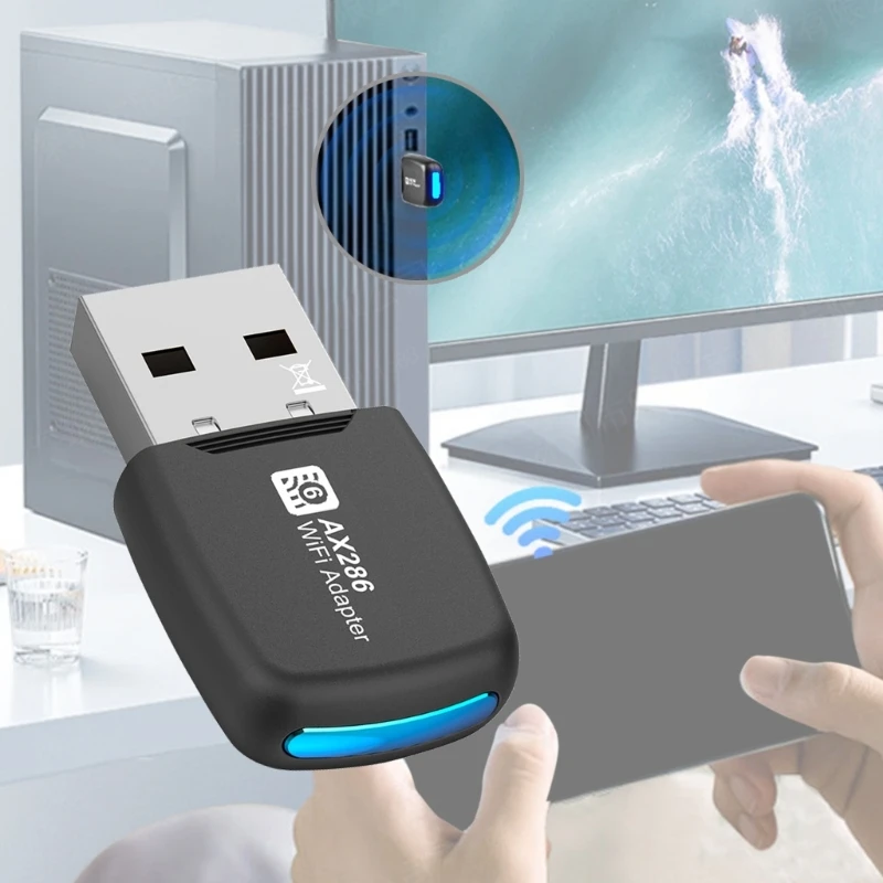 USB Networking Adapter WiFi 2.4G USB2.0 Wirelessly USB WIFI Receiver 300M