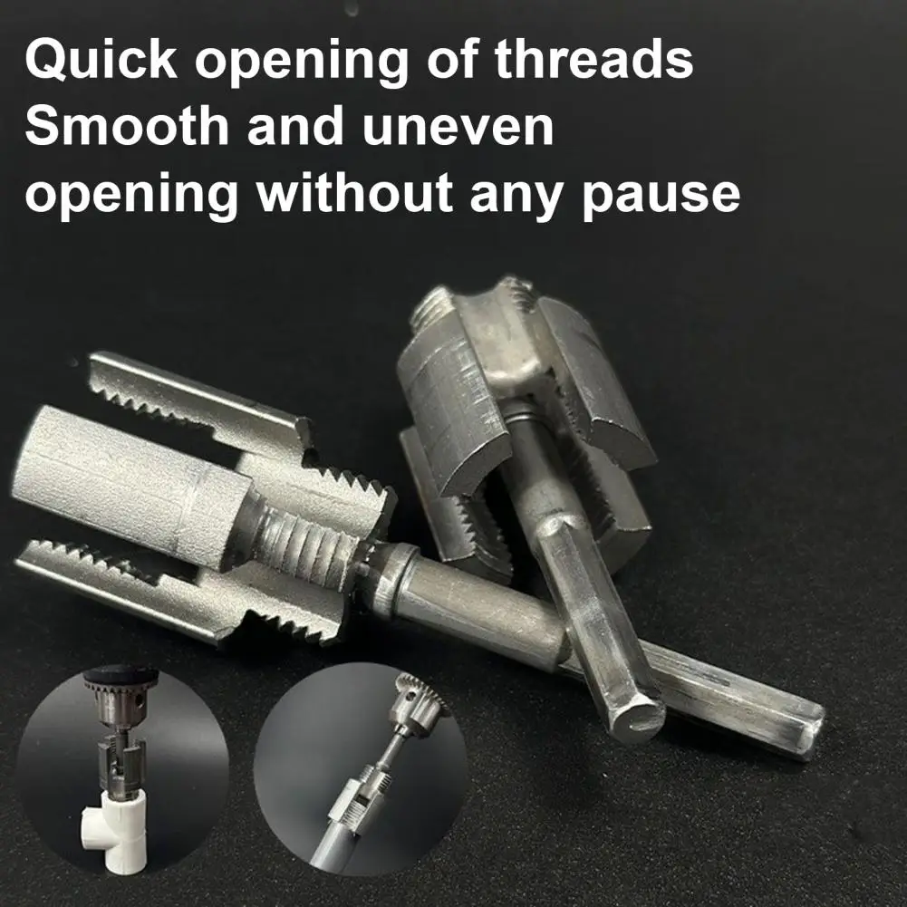 

Резак для трубной резьбы Сверхмощный универсальный инструмент для резки трубной резьбы для внутренней наружной резьбы Двойная функция для эффективности