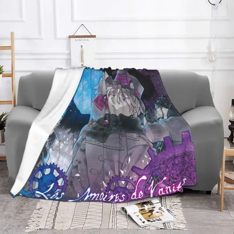 Anime the case study of vanitas blankets velvet vanitas no Karte manga lightweight throw blankets for bedding couch bedspread