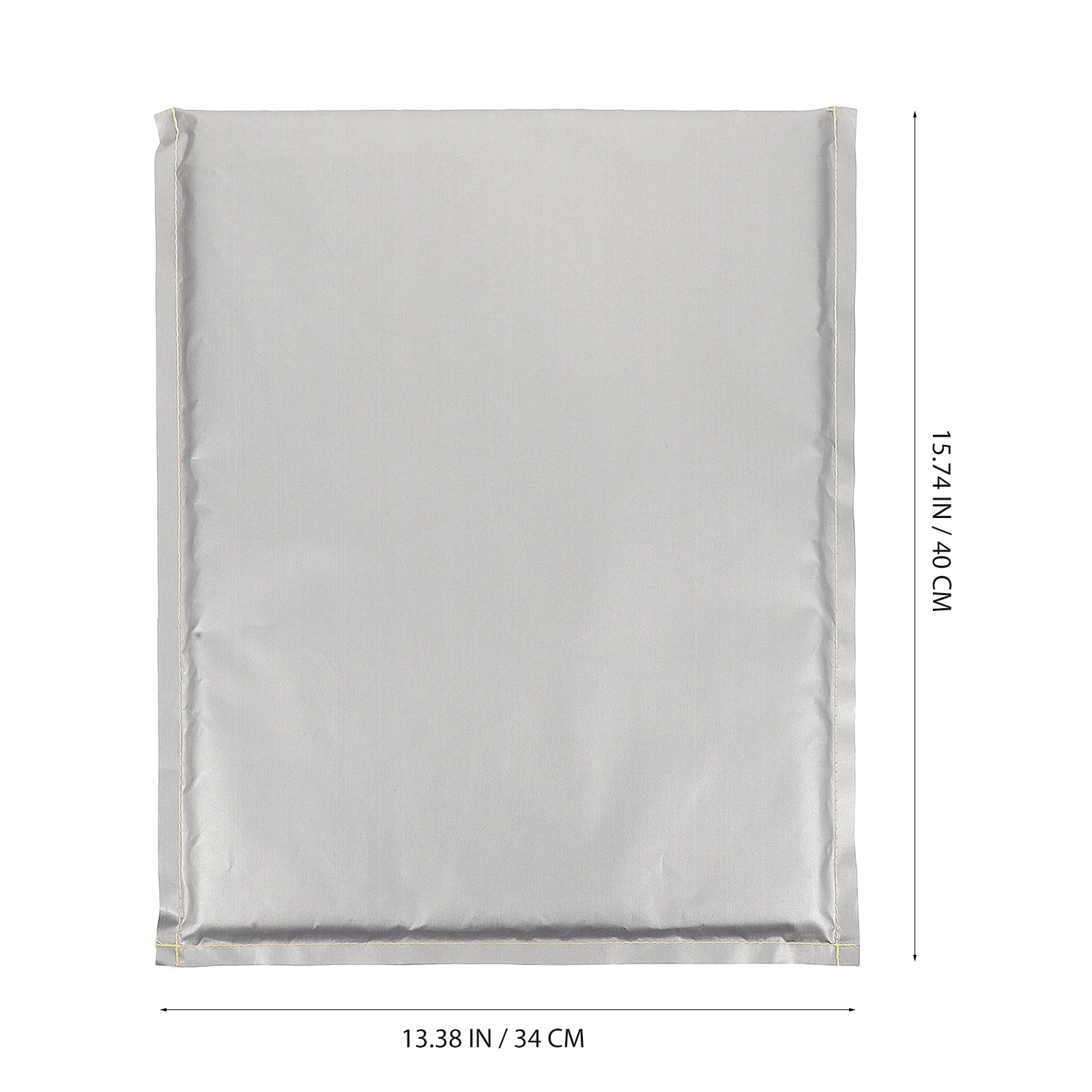 

10 Inch Silver Heat Press Pillow Heat Resistant Transfer Mat Durable Ironing Tool