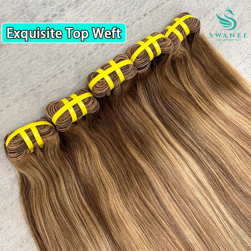 p4-27-bone-straight-highlight-human-hair-bundles-hair-weave-human-hair-omber-bundles-10-30-inches-hair-extensions-1-3-4-pcs