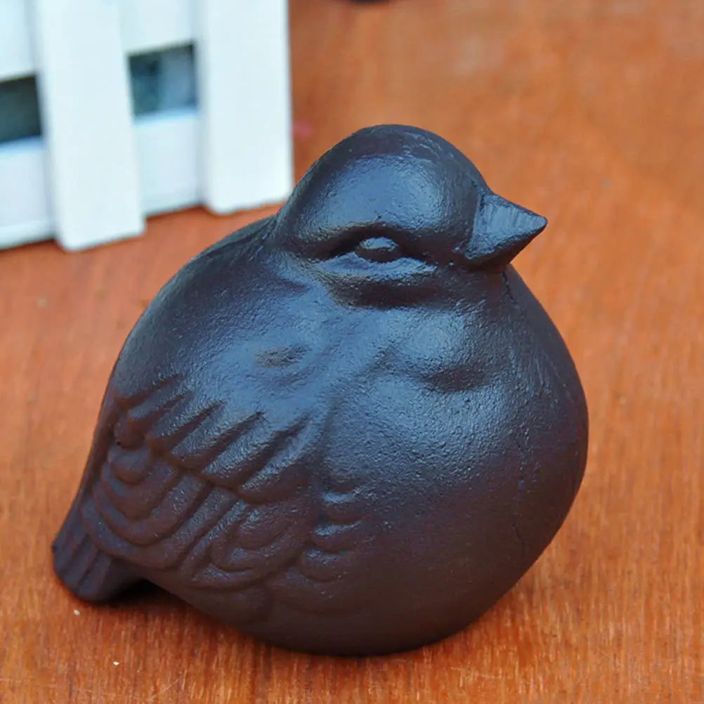 

1Pcs Garden Decor Wrought Metal Bird Craft for Living Room Office Tabletop Decoration Lightweight Ornamental