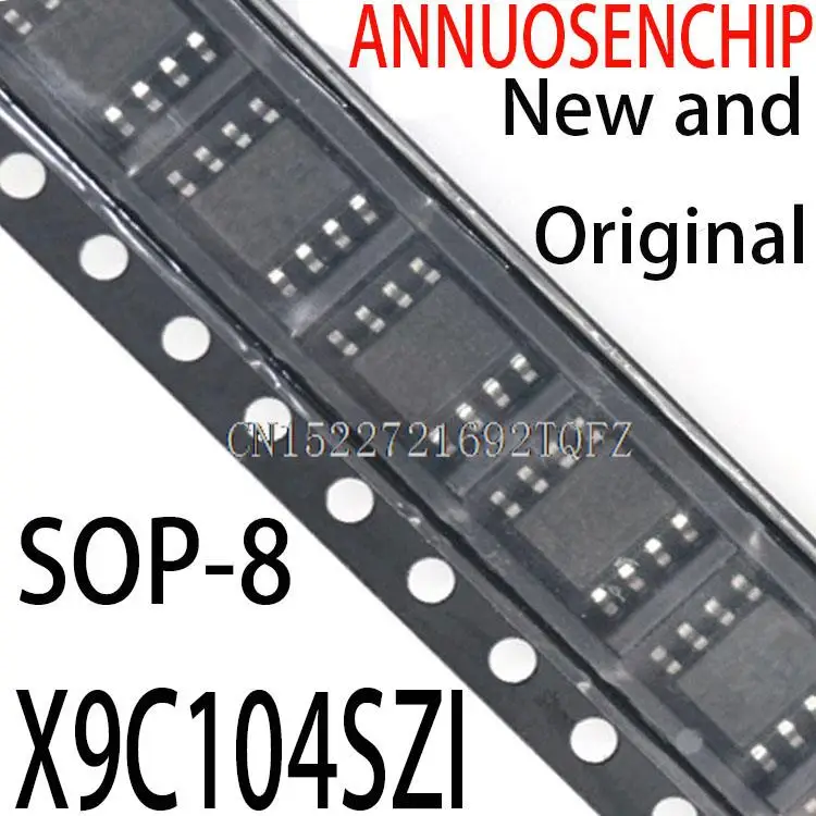 100PCS New and Original SOP-8 X9C104S X9C104SZI