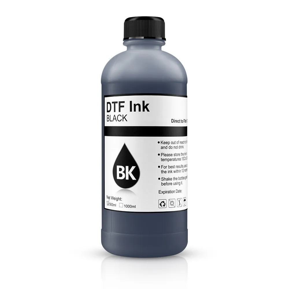 500ml White DTF Ink Eco DTF Ink For Epson L1800 L800 L805 I3200 7880 1390 Modified printer DTF Direct Transfer Film PET Film