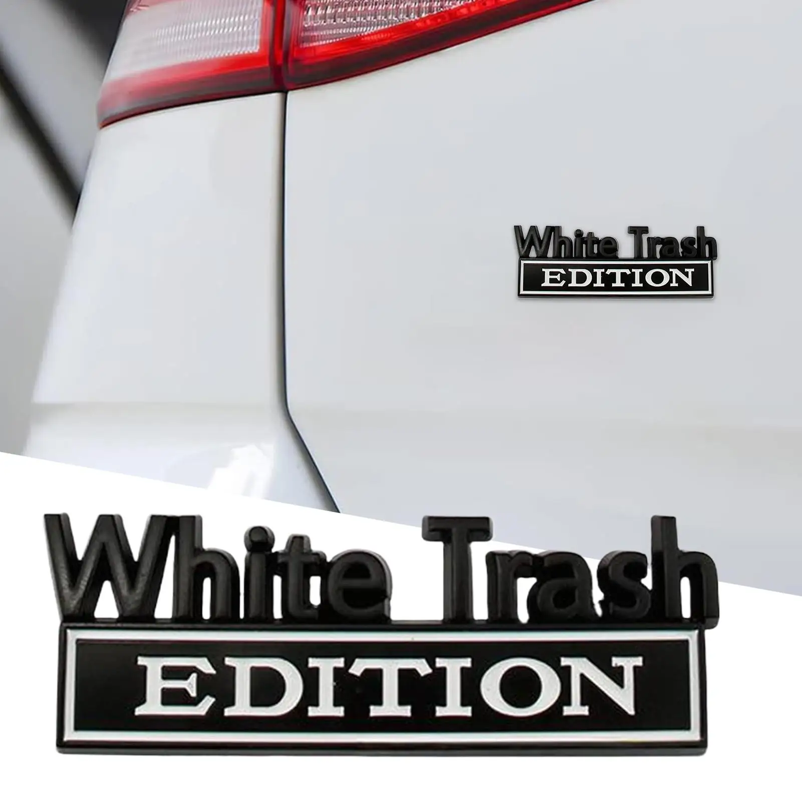 3D-Auto-Abzeichen-Emblem, wasserfester selbstklebender Aufkleber für Auto, Fahrzeug, LKW, Motorrad, Golfwagen, Karosserie und Stoßstangendekoration, Zubehör