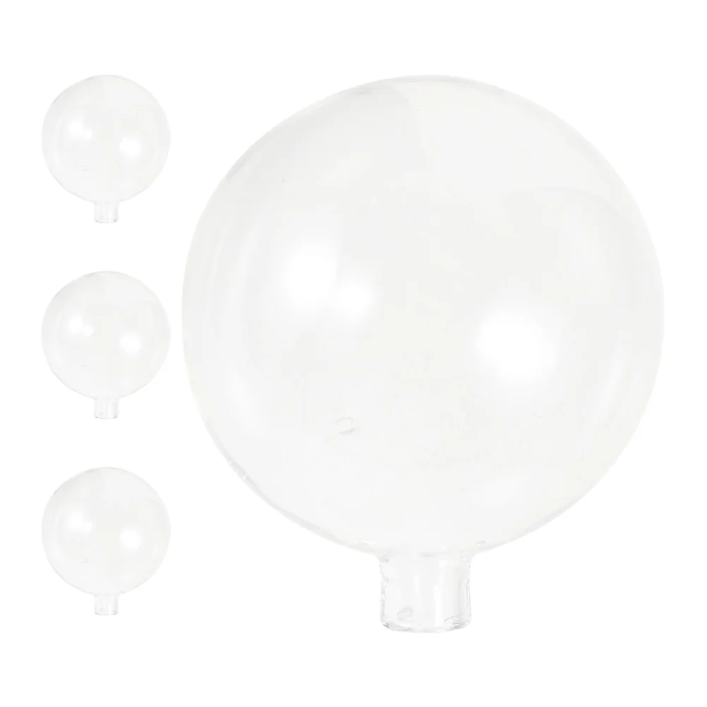 

4Pcs Round Glass Pendant Light Shade Unique Design for Living Room Dining Room Lighting Enhanced Bright Comfortable Home