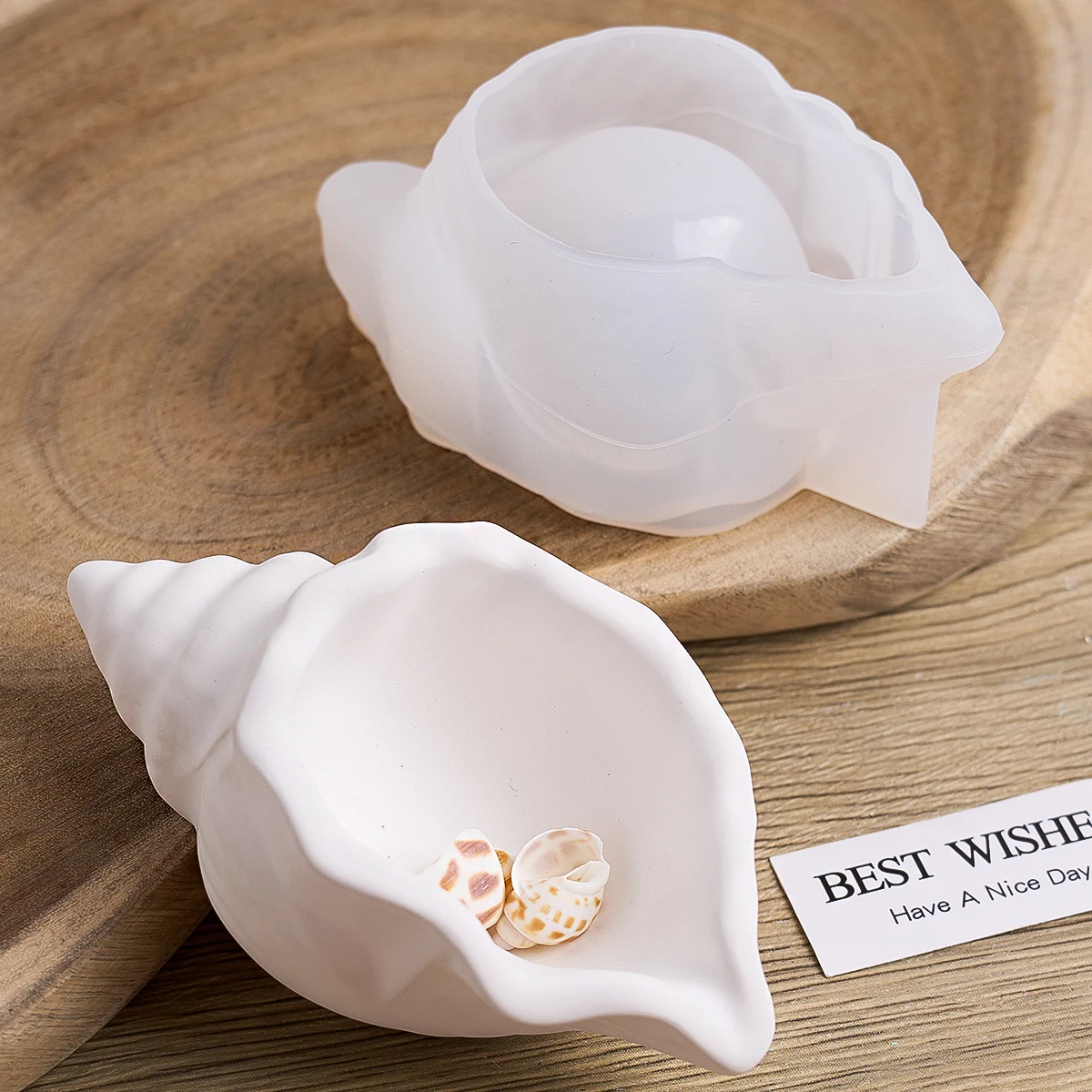 Schelp Kaars Pot Siliconen Mal - Candle Making Jars recensie en prijs