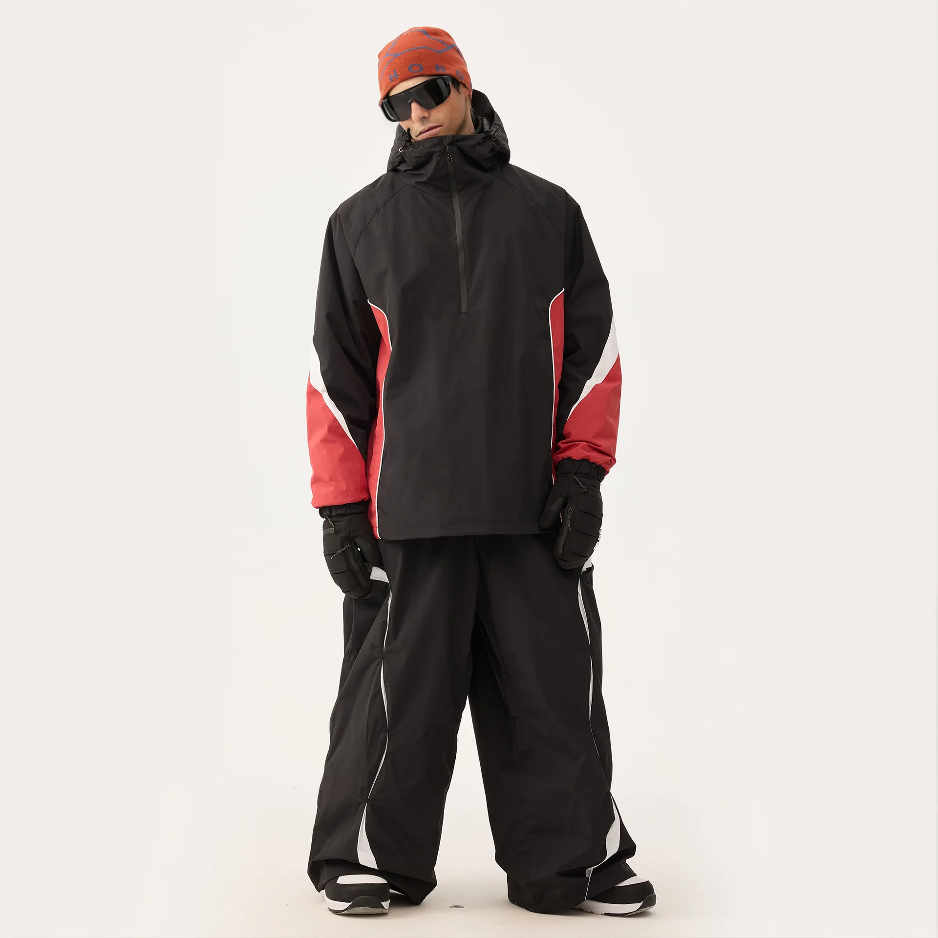 Outdoor Sport Women Skiing Sets Winter Waterproof Man Snow Suits Mountain Jacket Pants Male Snowboard Costume Loose Clothes