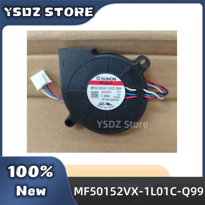 Sunon MF50152VX-1L01C-Q99 MF50152VX-1L01C-S99 50X50X15mm 2/3/4-wire DC 24V 1.95W PWM 6000RPM 4.8CFM Lead Cooler in stock