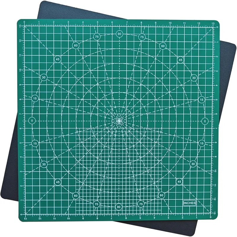 

A84E-Anti-Slip Base Rotating Cutting Mat, Self-Healing Mat For Quilting,Sewing Supplies With 360 Degree Rotation