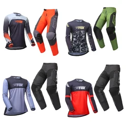 Respirável Gear Set para Motocross, Dirt Bike Jersey e Calças, MX, MTB, Off Road, Moto, 2022