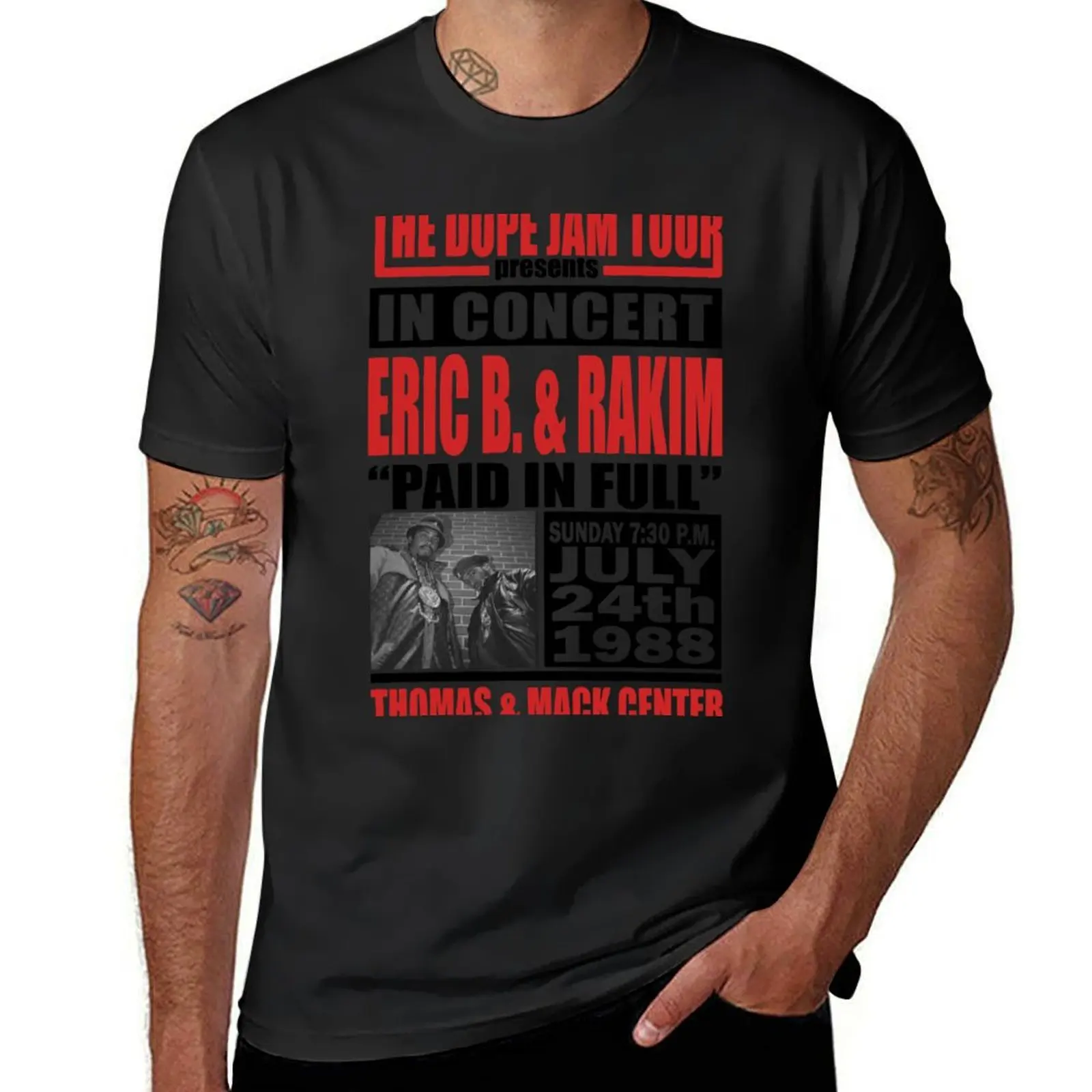 Paid In Full T-Shirt quick drying new edition summer top mens plain t shirts