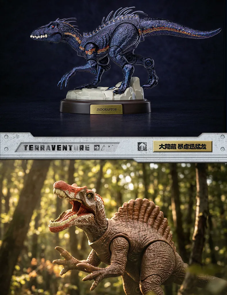 BLOKEES Original Jurassic World TS04 TS03 TS02 Jurassic Park Dinosaurier Tyrannosaurus Zusammengebautes Modell Actionfigur Spielzeug Geschenk – Detail 31