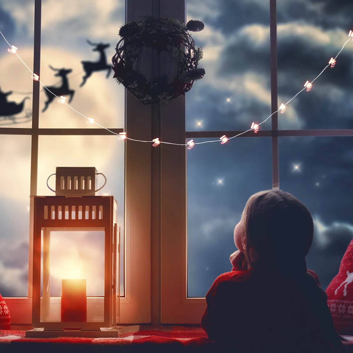 20 المصابيح عيد الميلاد جورب شكل سلسلة أضواء قسط الأسلاك النحاسية LED ديكور للداخلية في الهواء الطلق عطلة حفلة حديقة Ktv بار مول #3