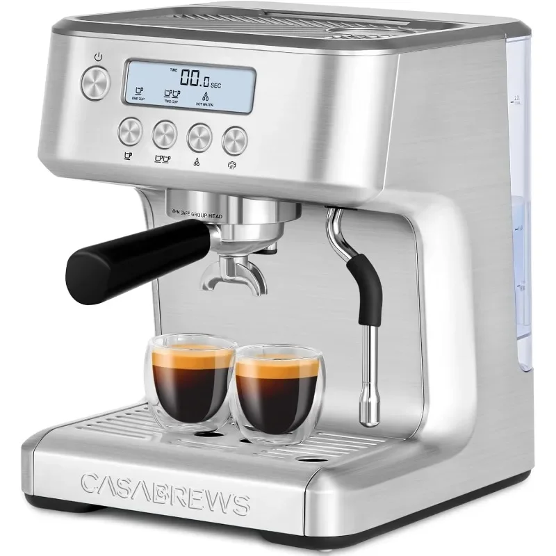 

CASABREWS Espresso Machine Barista Steam , Professional Latte Coffee Machine Kitchen Appliances