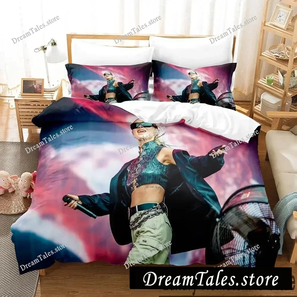 

3D Print Rina Sawayama Bedding Set Boys Girls Twin Queen King Size Duvet Cover Pillowcase Bed boys Adult Home Textileextile