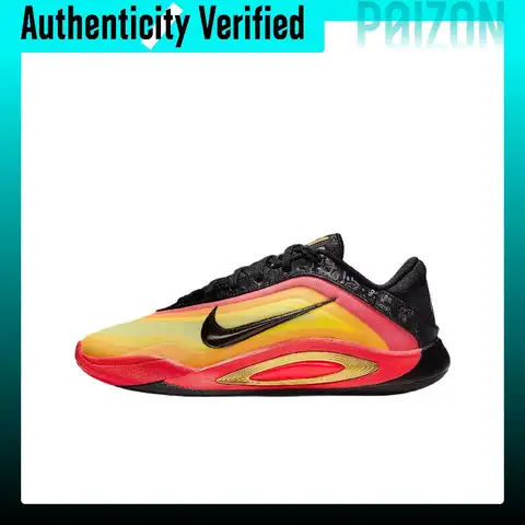 Nike A'One Basketball Shoes Unisex Red Yellow HQ1733-001