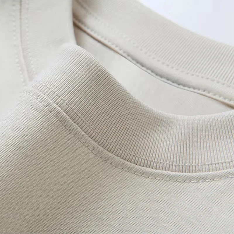 T-shirt da donna Estate 2025 Nuovo 100% cotone O-Collo Stili lunghi Moda casual Top T-shirt femminile elegante di lusso