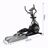 Home Impulse Gym Equipment Elliptical Machine Fitness Air Walker Stepper Spinning Aerobic Exercise Machine Elliptical Trainer