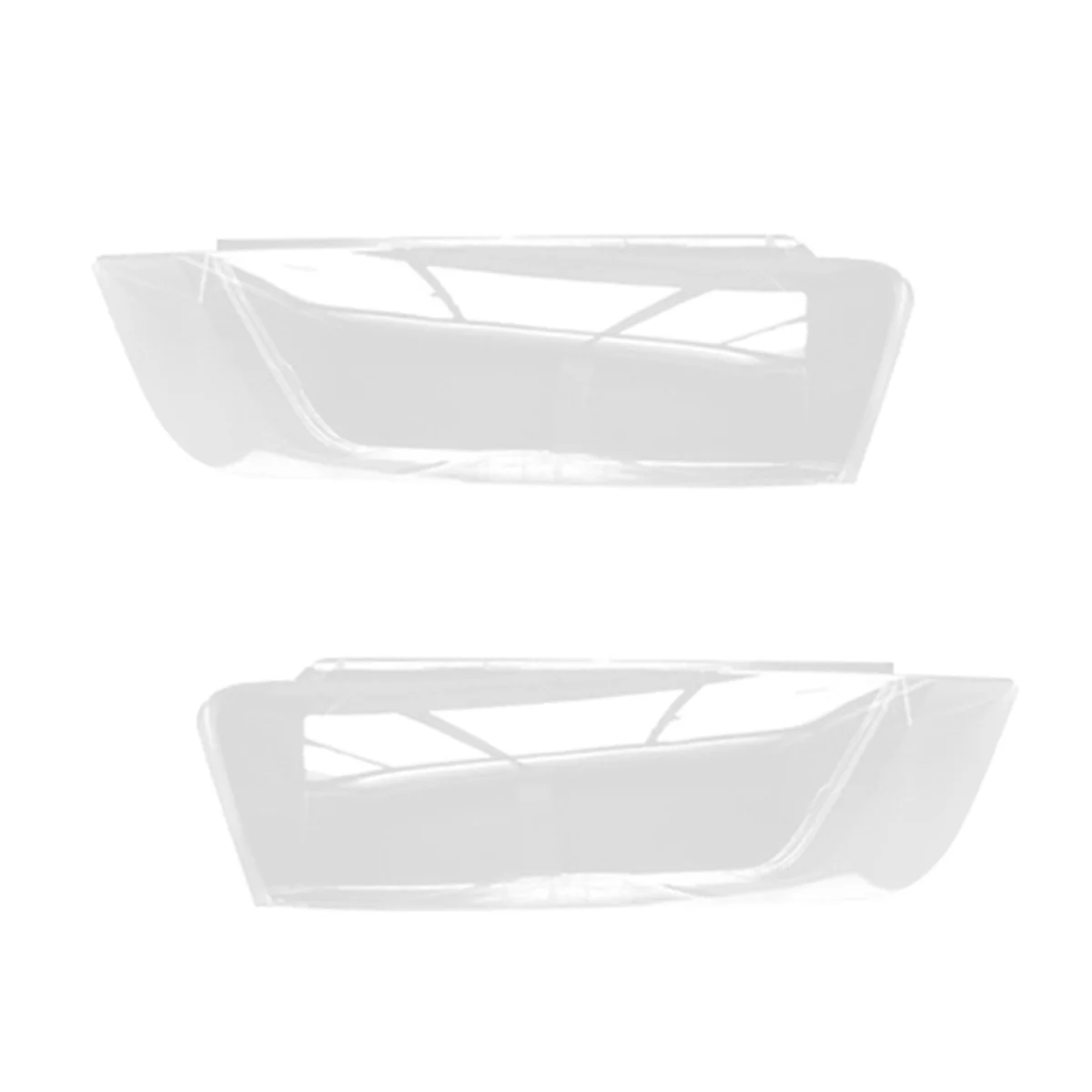 

1Pair Car Headlight Shell Lamp Shade Transparent Lens Cover Headlight Cover for Audi Q3 2010-2015