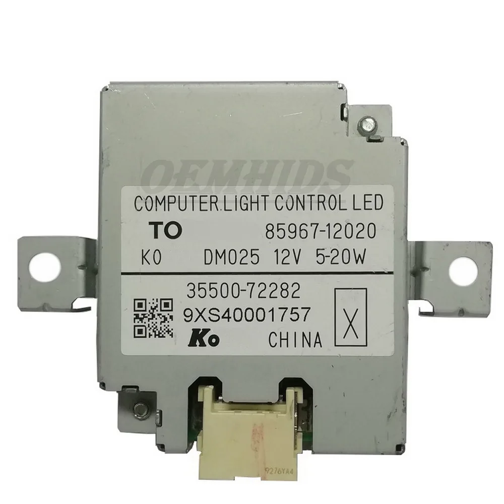 

Original Ballast LED 85967-12020 For Vios Nsp150 Yaris Bezza Headlight Control Driver Computer Module ECU 35500 35550-72282