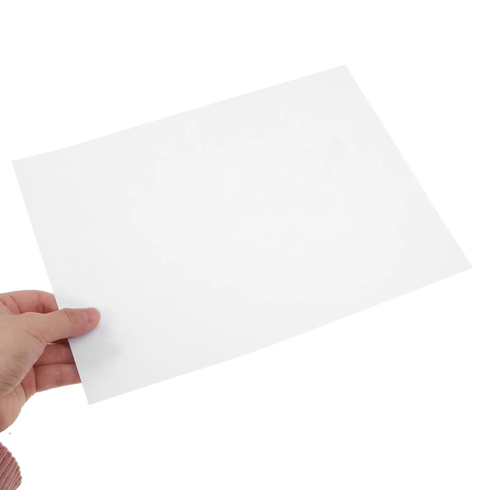 10 feuilles de PVC mat, panneaux plastiques pour artisanat, protecteurs photo rigides et fins, couvertures en plastique transparent, pochettes pour documents et affiches