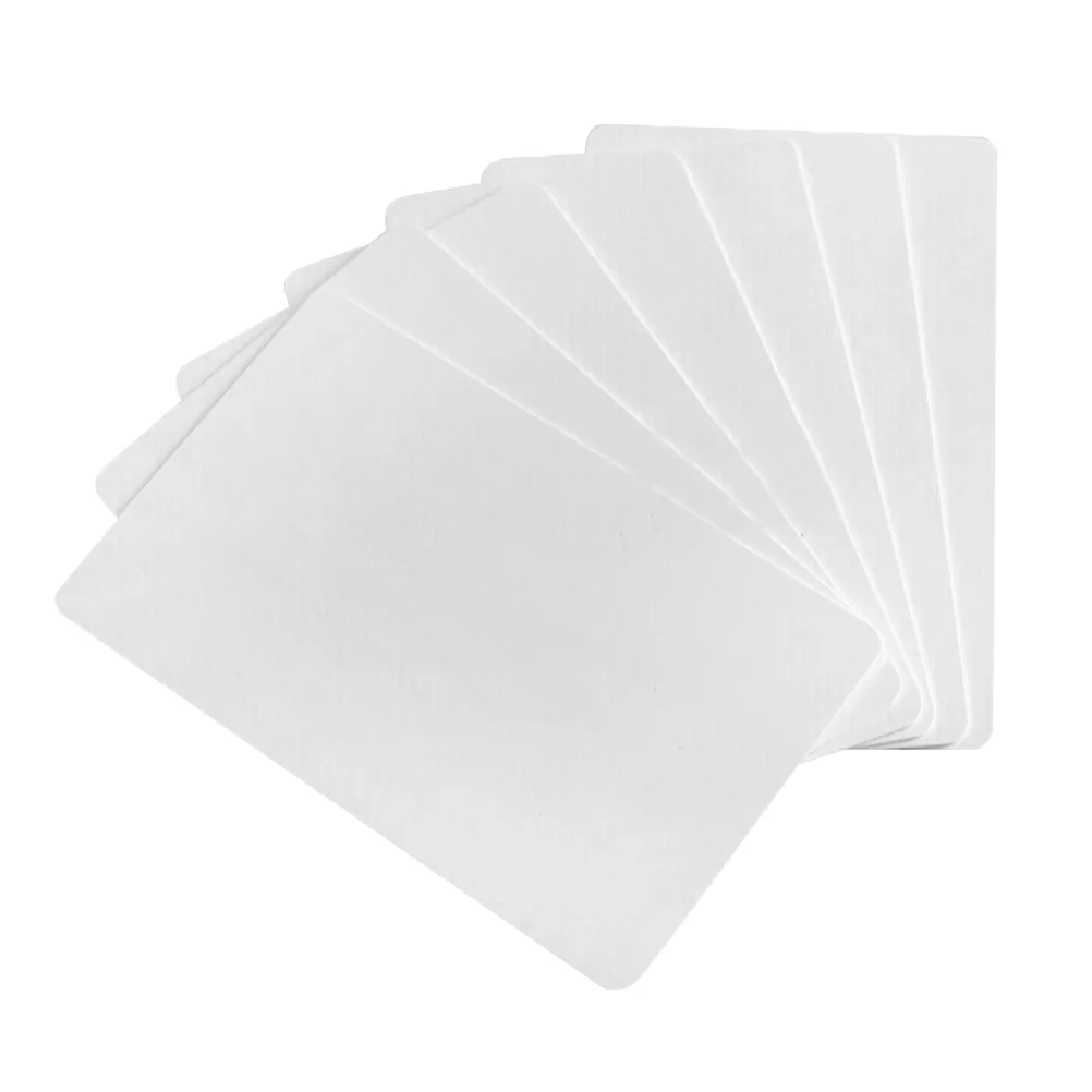

100 Pcs Contact IC High Quality PVC Attendance Recording Badge Parking Lot Entry Hotel Door Lock Accessories ID