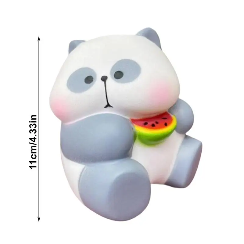 ของเล่นแพนด้านุ่มตุ๊กตาสัตว์น่ารักรูป Sensory บีบของเล่น Creative Panda Pinch Joy ตกแต่งโต๊ะหน้าแรกสําหรับวันเกิด