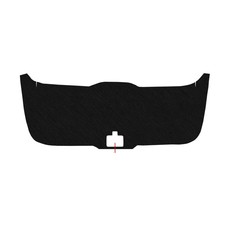 

For CHANGAN UNI-T UNI-K UNI-V 2022-2025 Car PU Leather Mat Anti-kick Cushion Trunk Weather Dustproof Protection Tailgate Sticker