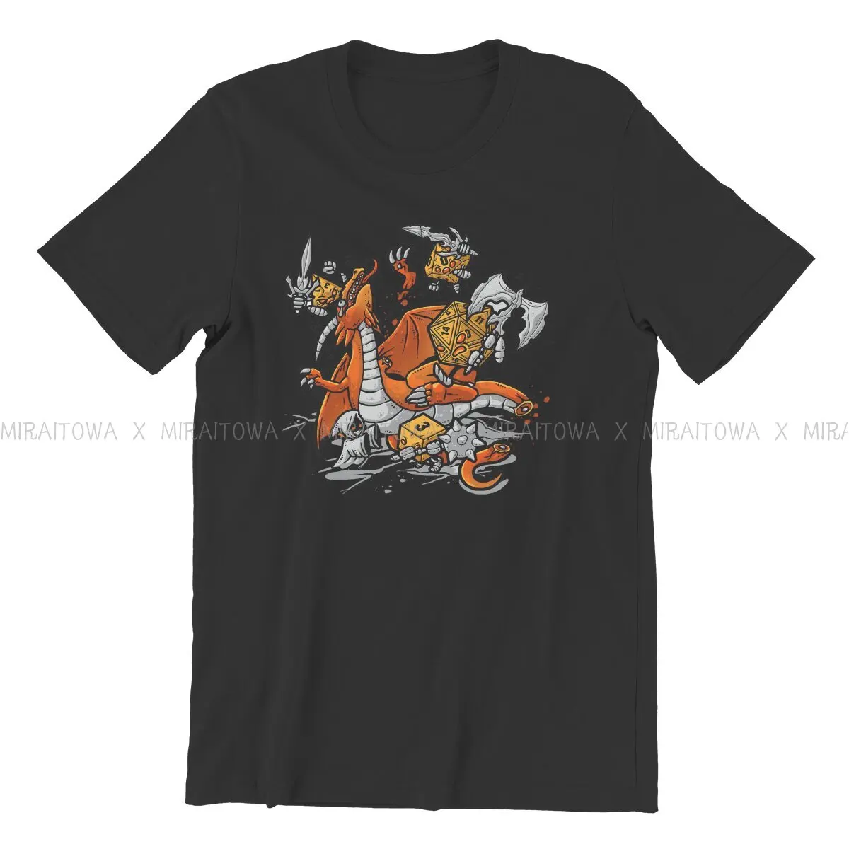 DnD Game Pure Cotton TShirt RPG United Elegant T Shirt Oversized Men Tee Shirt New Design