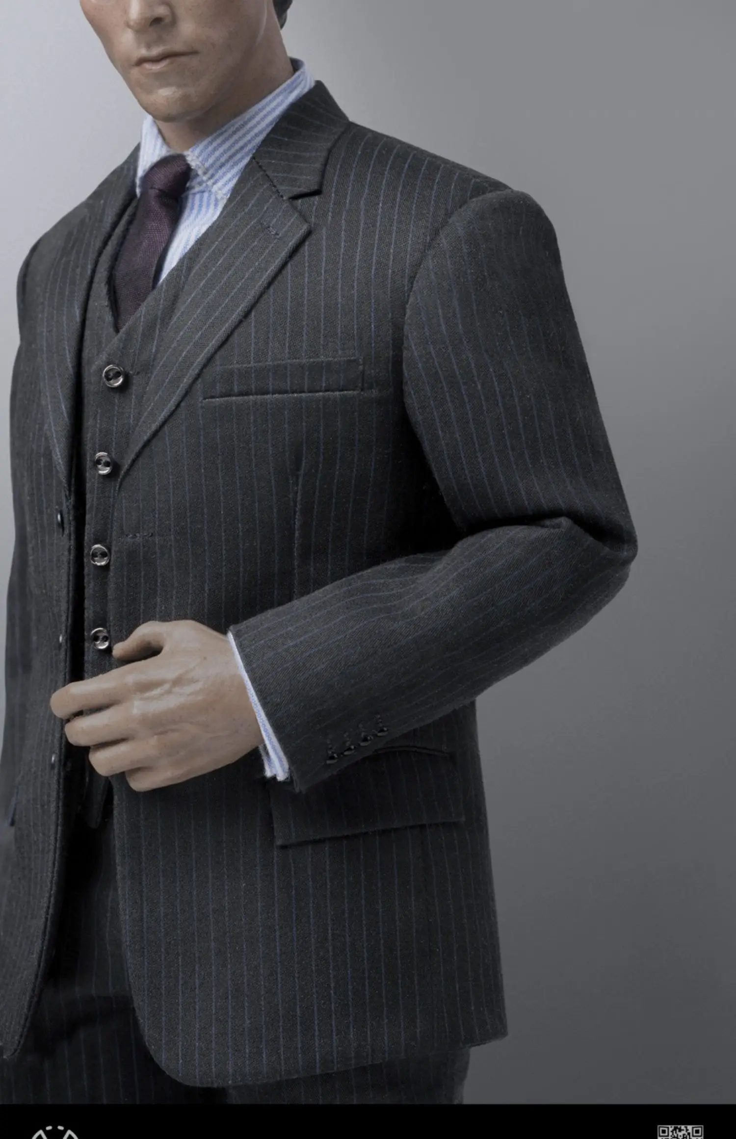 1/6th POPTOYS X33 mężczyzna na co dzień opatrunek garnitur nie ma ciała dla 12 cal BD001 figurki