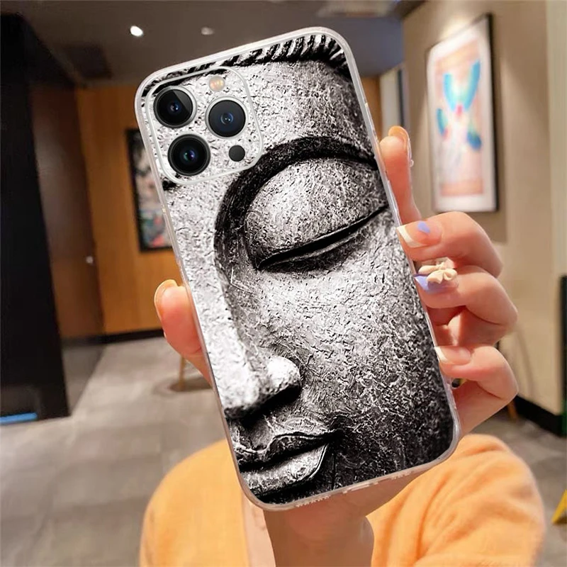 

Phone Case For iphone 17 Pro Max Air 17 16 15 14 13 Pro Max 15Plus 15 16 Pro Gautama Buddha Budha