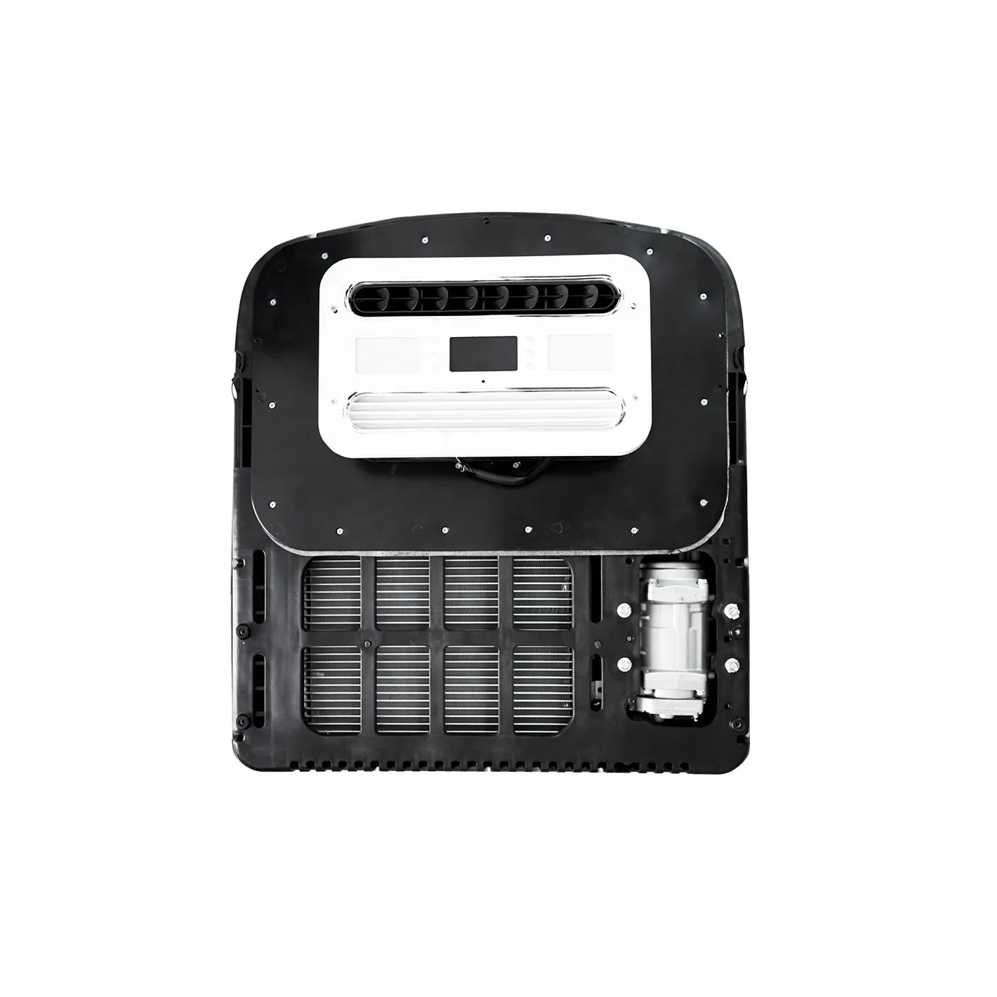 مكيف هواء متكامل على السطح تيار مستمر 12 فولت 24 فولت مكيف هواء صغير لشاحنة RV حفارة جرار تخييم #5