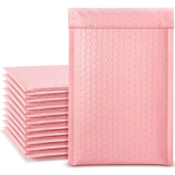 10pcs Bubble Mailers Pink Poly Bubble Mailer Self Seal Padded Envelopes Gift Bags black/blue Packaging Envelope Bags For Book
