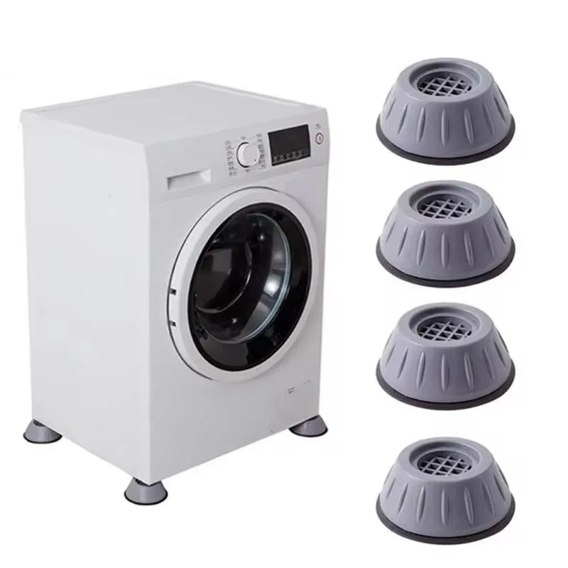 4/6/8Pcs Anti Vibration Pads For Washing Machine Shock and Noise Cancelling Washer Support Anti-Walk Foot Mat Against Walking
