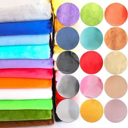 75x45cm Crystal Velvet Fabric Super Soft Plush for DIY Sewing Quilting Cushion Pillow Toy Sofa Bag Home Textile Upholstery Cloth