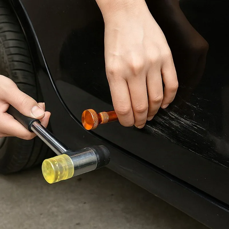 

Door Dent Dings Removal Car Paintless Dent Removal for Automotive Painless Tools Auto Dent Repair Hail Remover Tap Down Pen