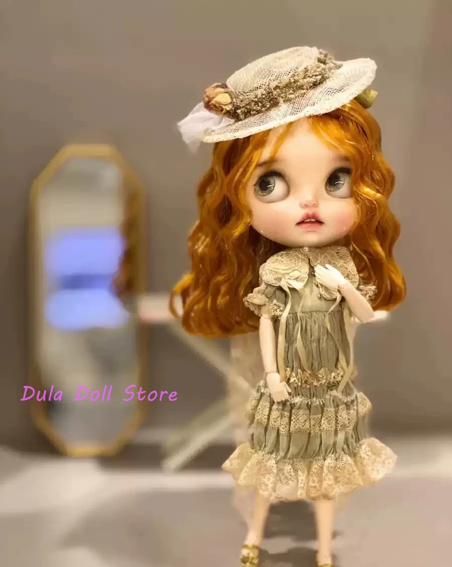 Dula Doll Clothes Dress Princess dress Blythe ob24 ob22 Azone Licca ICY JerryB 1/6 Bjd Doll